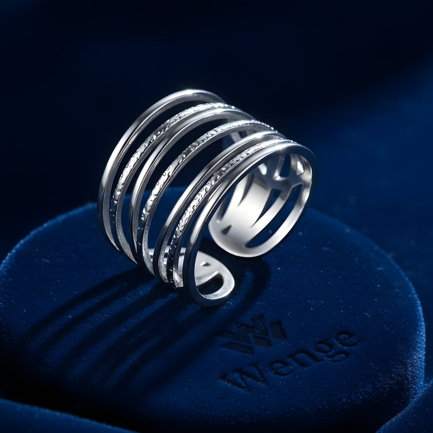 Classic Adjustable Ring – Stainless Steel