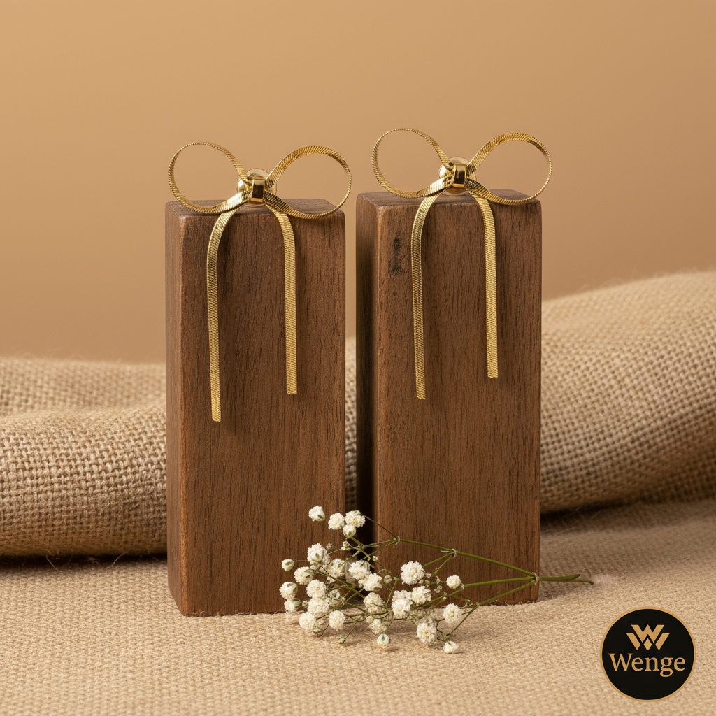 Ribbon Chain Earrings – 18K Gold Plated