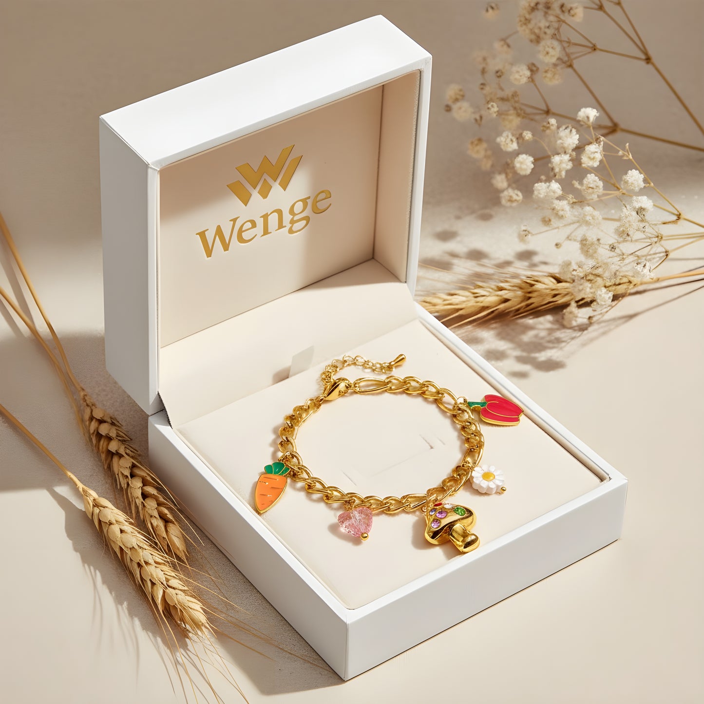 Sparkle Accent Bracelet – 18k Gold Plated