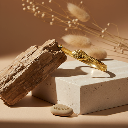 Snake Bracelet – 18k Gold Plated