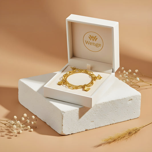 Flutter Charm Bracelet – 18k Gold Plated