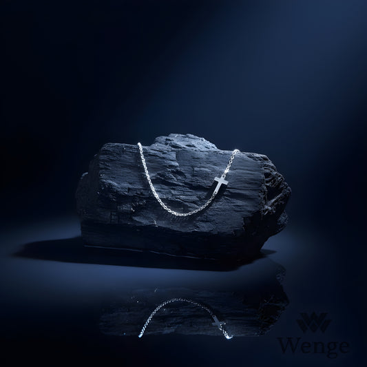 Faith Cross Necklace – Stainless Steel