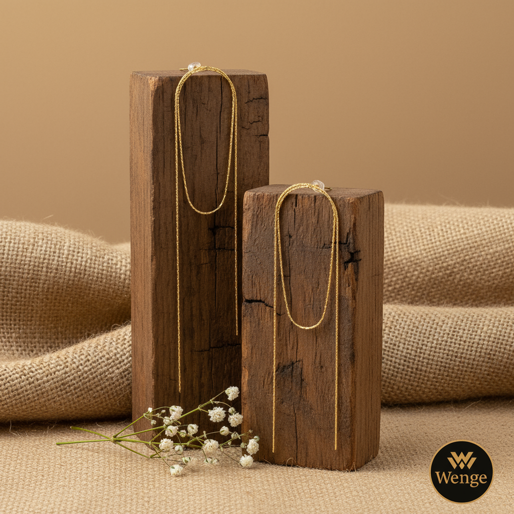 Turquoise Aura Earrings – 18K Gold Plated