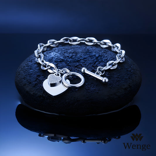 Heart Bracelet – Stainless Steel