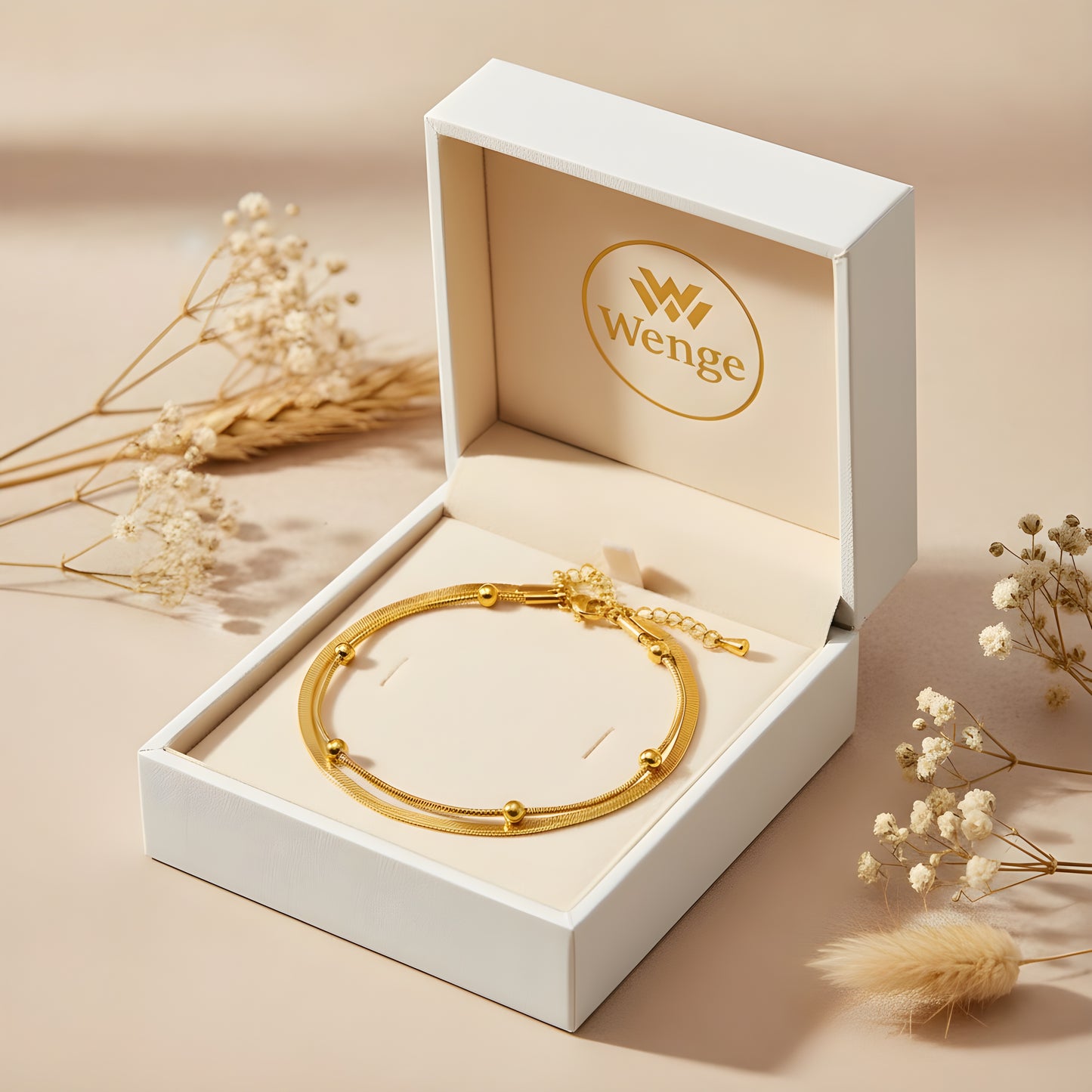 Minimalist Anklet – 18k Gold Plated