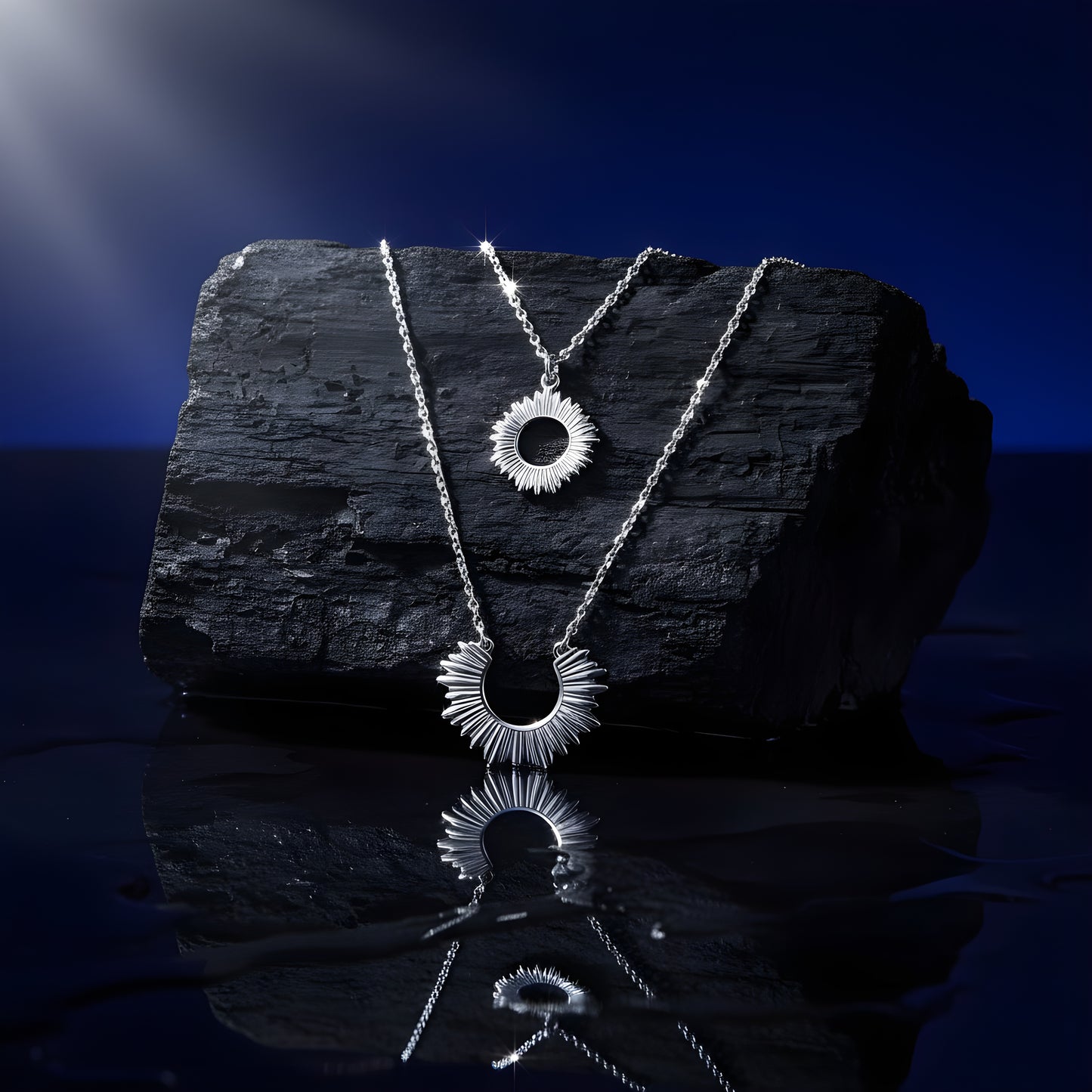 Bold Pendant Necklace – Stainless Steel