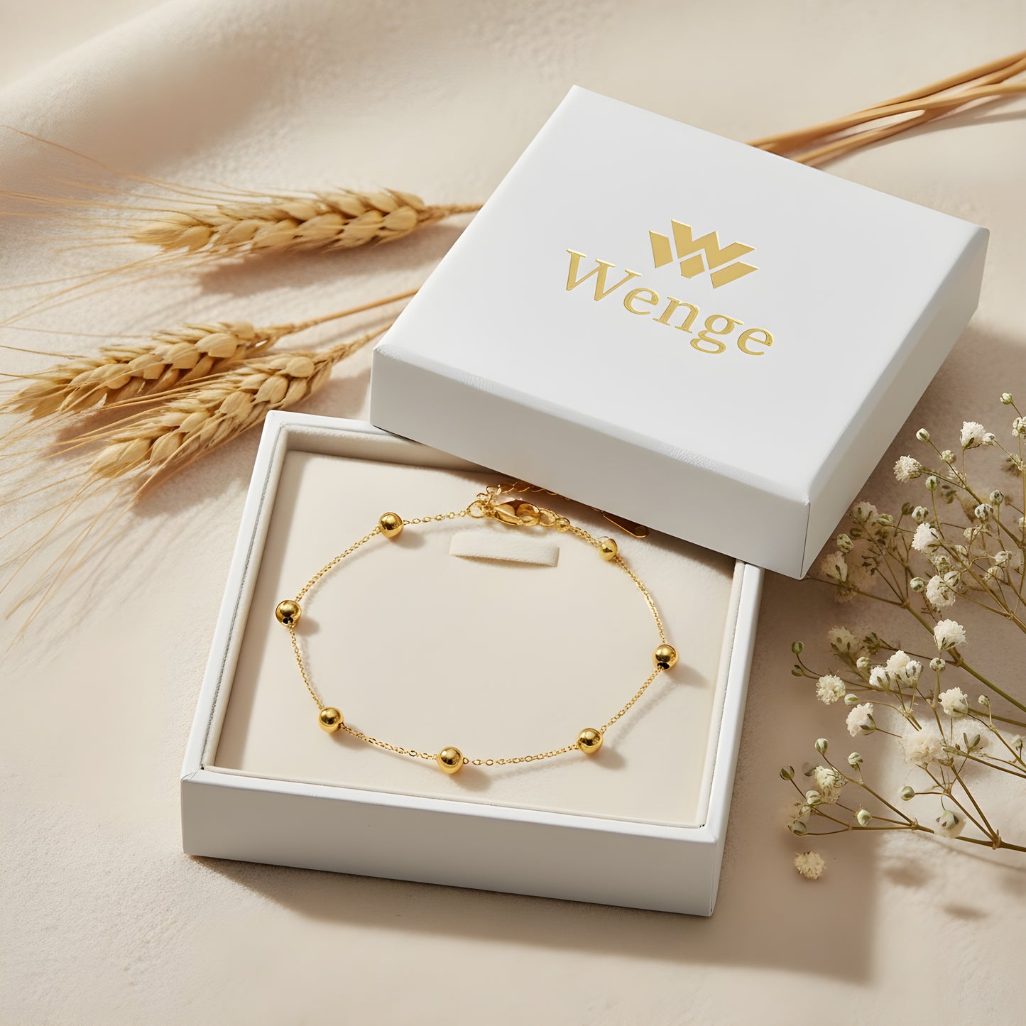 Everyday Anklet – 18k Gold Plated