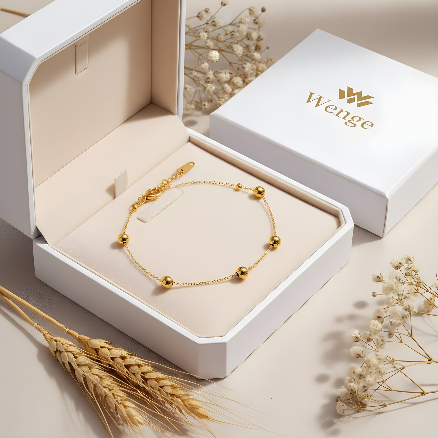 Everyday Anklet – 18k Gold Plated