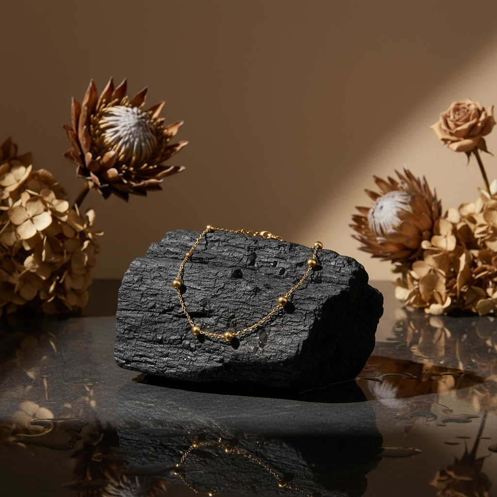 Everyday Anklet – 18k Gold Plated