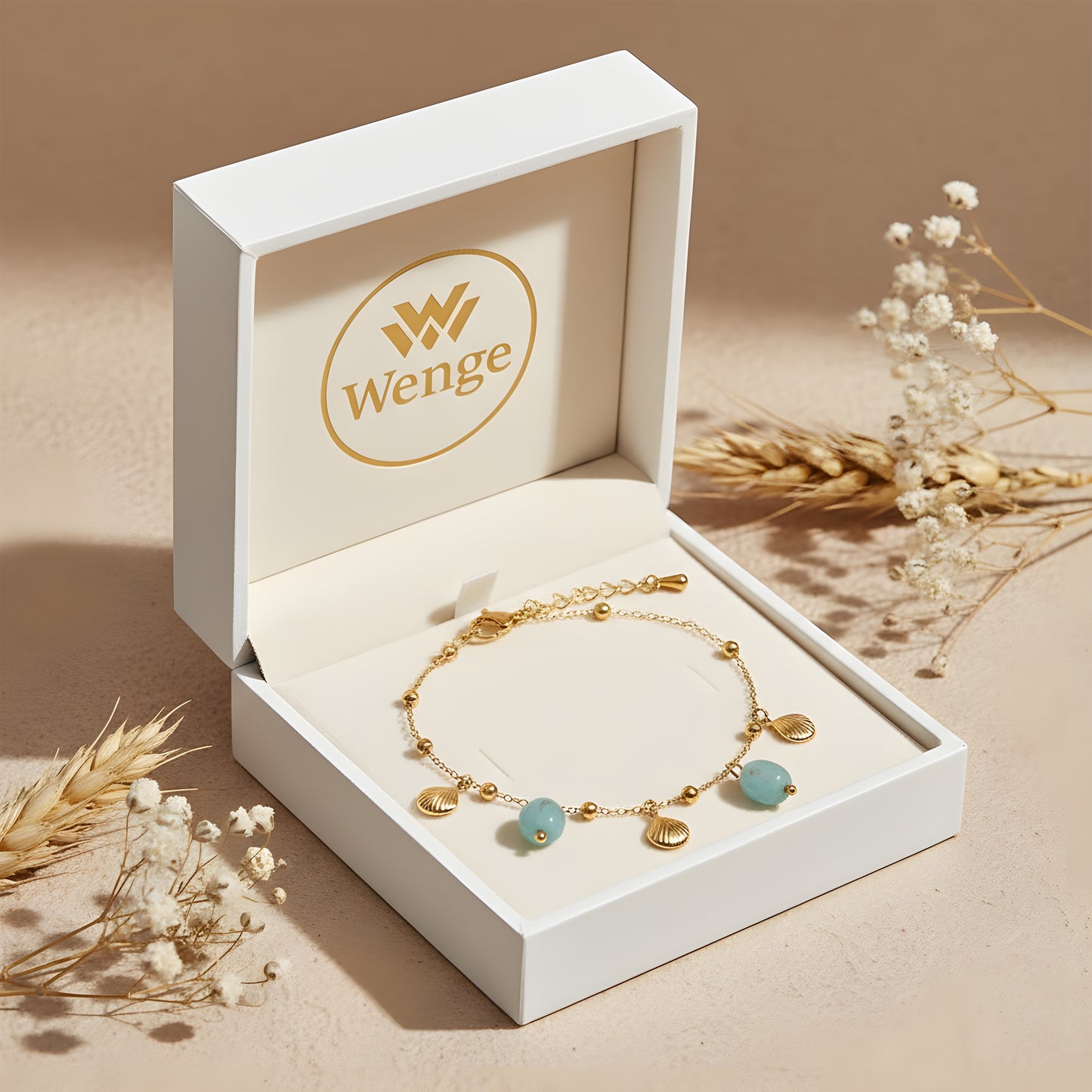 Seashells Anklet – 18k Gold Plated