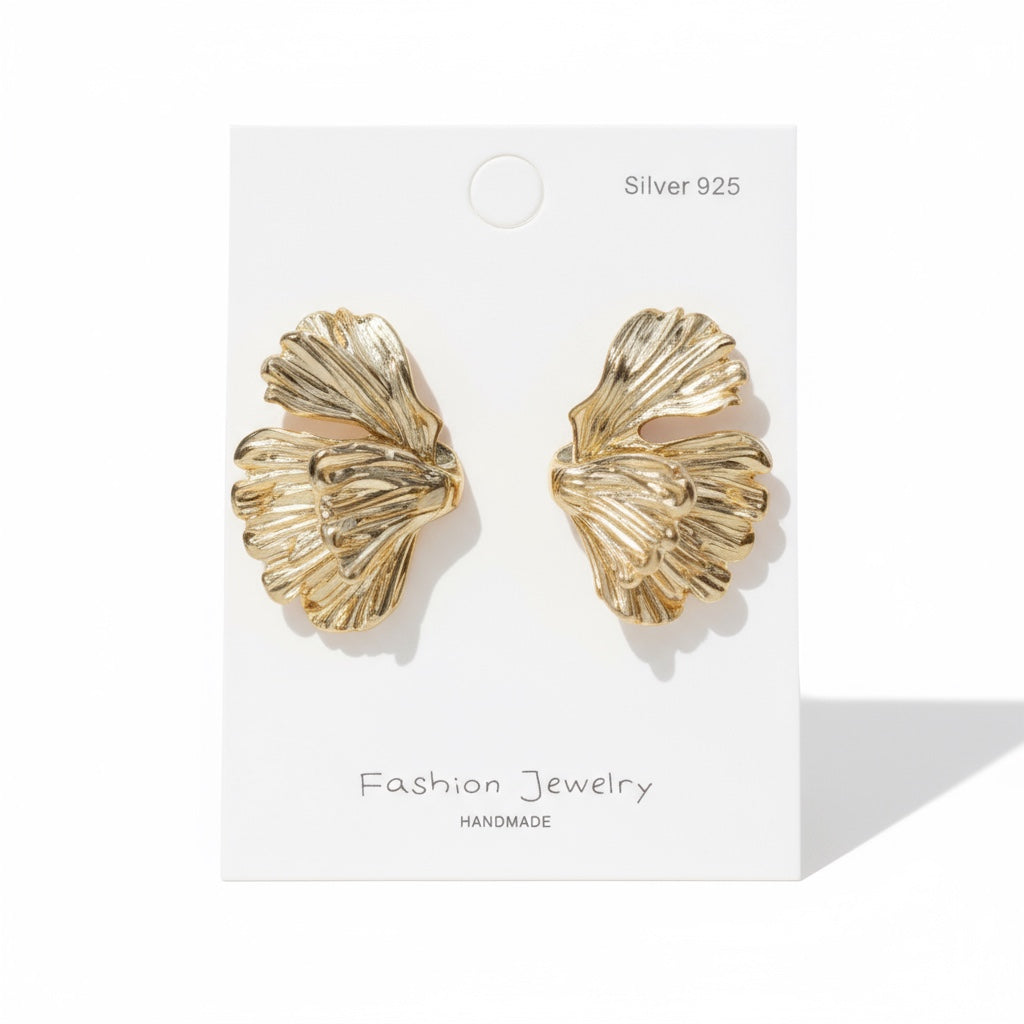 Gilded Petal Studs