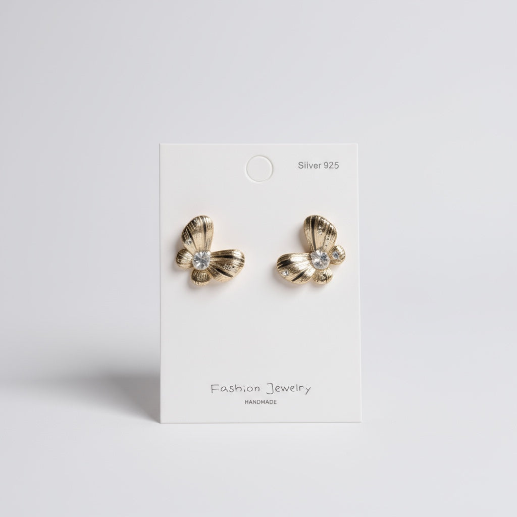 Gilded Petal Studs